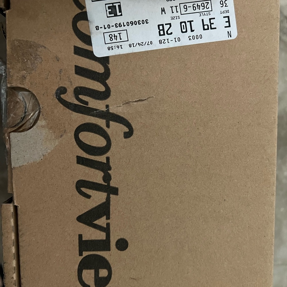 Brown comfort view size 11w - Picture 3 of 6